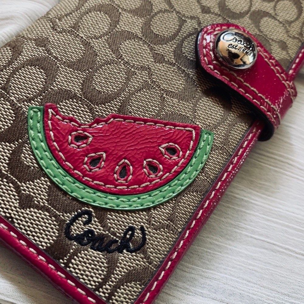 Coach Watermelon Wallet